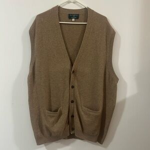 alan paine cashmere sweater vest